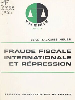 cover image of Fraude fiscale internationale et répression